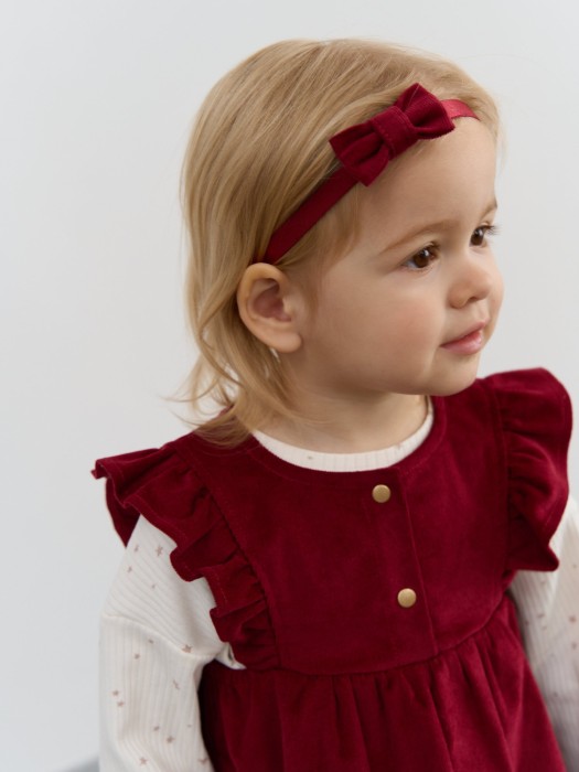 аксессуар для волос "бордо" 0+ фотография