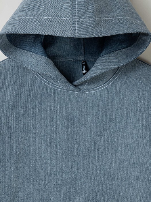 анорак джинсовый "синий" 7+ по цене 2300 руб вид справа