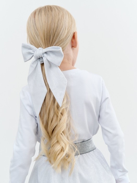 бант "серебро" фотография