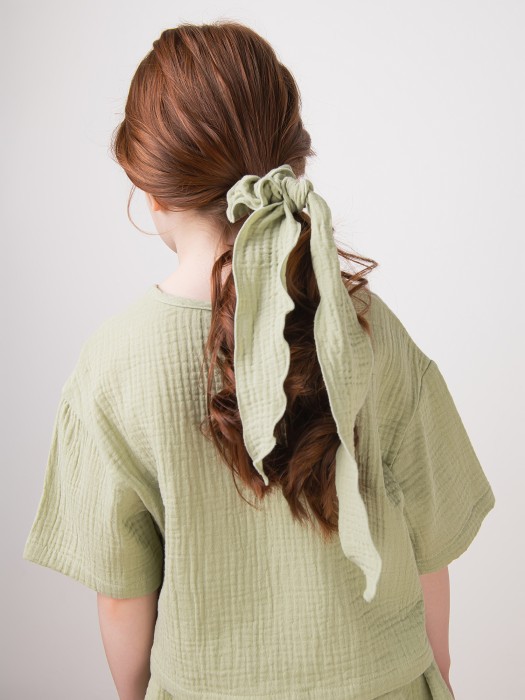 бант "шалфей" от бренда bungly вид слева