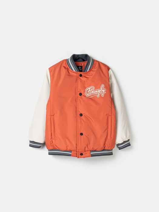 бомбер с утеплителем "мандарин" 7+ фотография