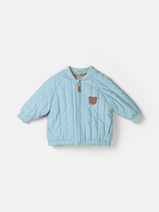 бомбер с утеплителем "ниагара" стеганый 0+ фотография