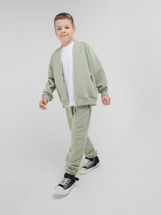 бомбер "шалфей" 7+ по цене 2799 руб вид справа