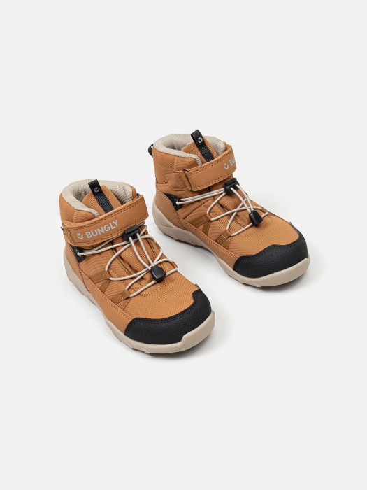 ботинки демисезонные "кэмел" от бренда bungly вид слева