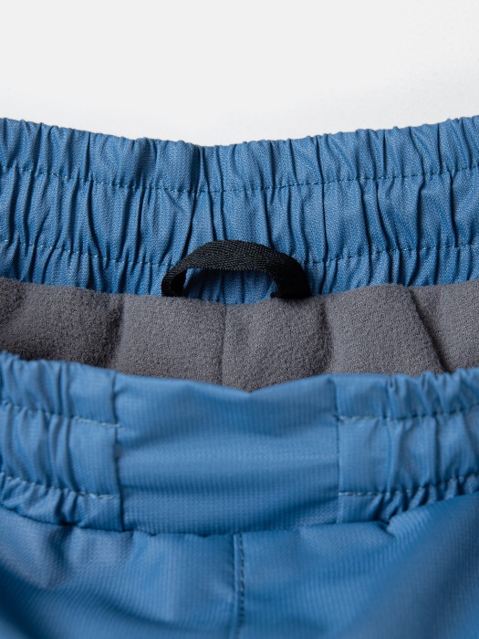 брюки демисезонные "деним" с утеплителем из россии вид сбоку