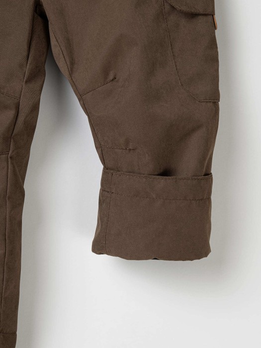 брюки демисезонные "кофе" из россии вид сбоку