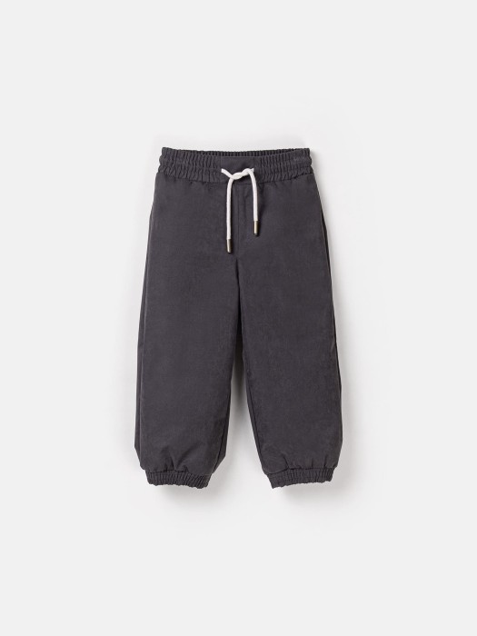 брюки демисезонные мембранные свободного кроя "графит" фотография