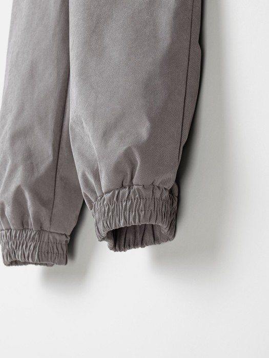 брюки демисезонные мембранные свободного кроя "пепел" из россии вид сбоку