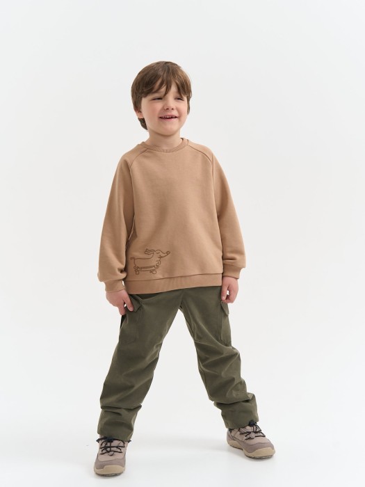 брюки демисезонные "папоротник" по цене 2169 руб вид справа