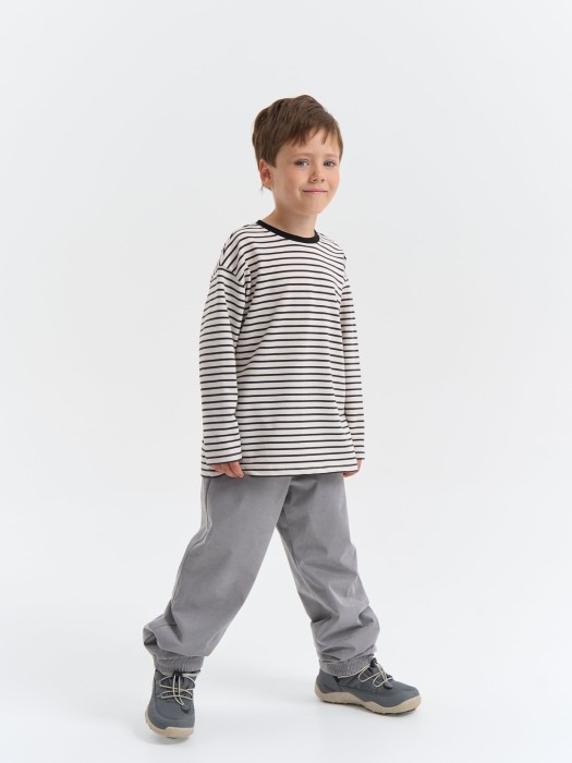 брюки демисезонные "пепел" из россии вид сбоку