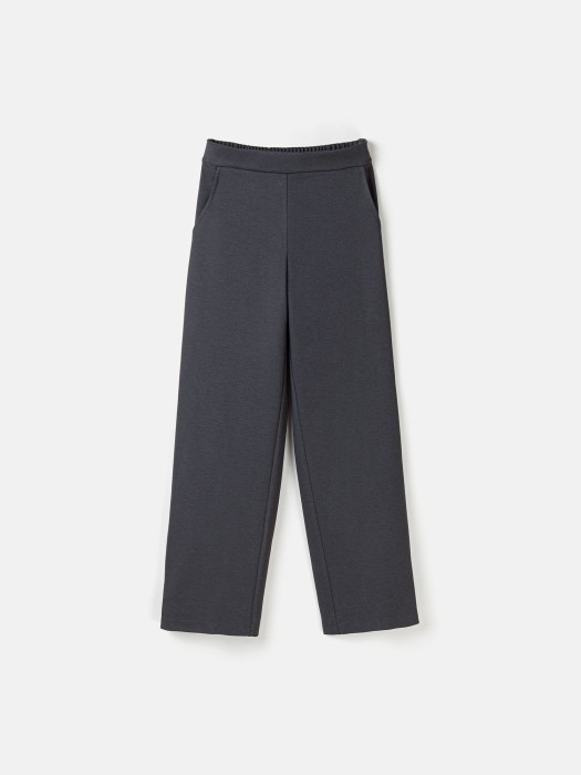 брюки "графит" для девочки 7+ от бренда bungly вид слева