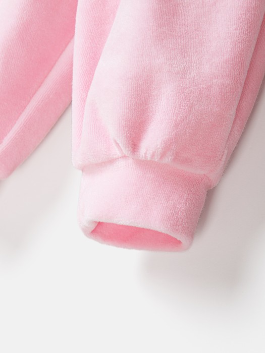 брюки из велюра "розовые" 0+ по цене 1899 руб вид справа