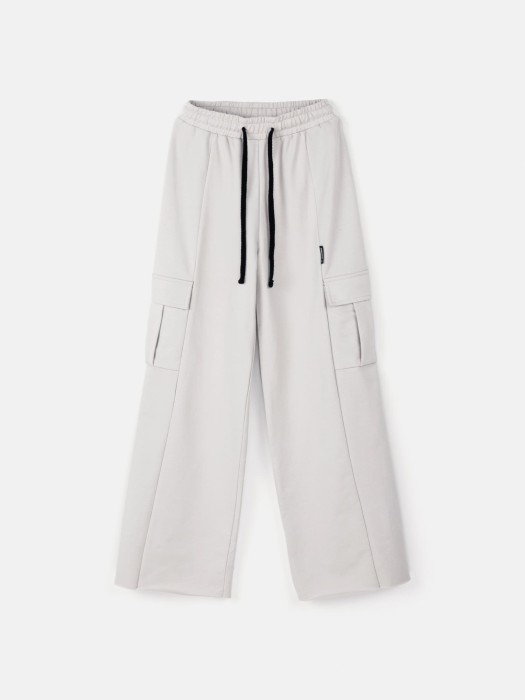 брюки карго облегченные "туман" 7+ от бренда bungly вид слева