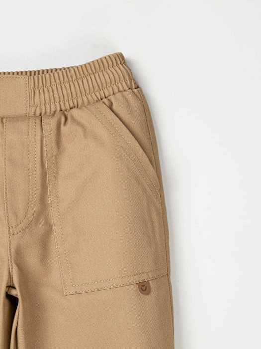 брюки карго "песок" по цене 1439 руб вид справа