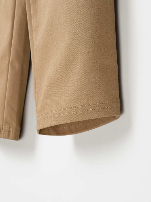 брюки карго "песок" из россии вид сбоку