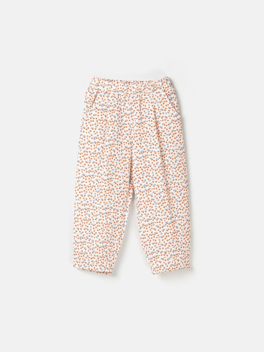 брюки муслиновые "ягодки" от бренда bungly вид слева