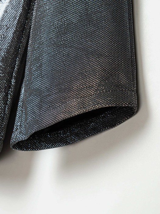 брюки палаццо из люрекса "серебро" по цене 1049 руб вид справа