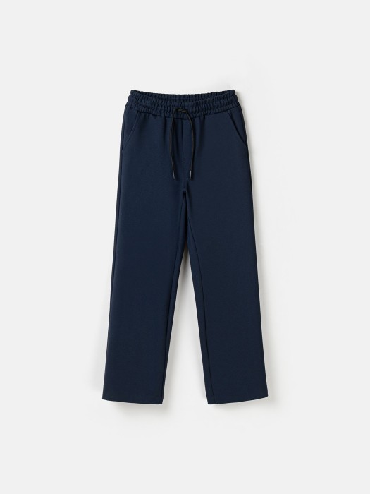 брюки прямые для мальчика "синие" 7+ фотография