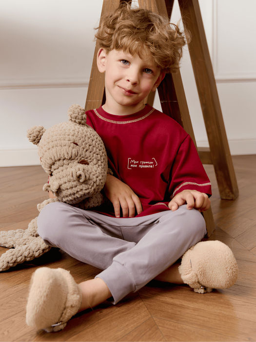 брюки с манжетой "галька" фотография