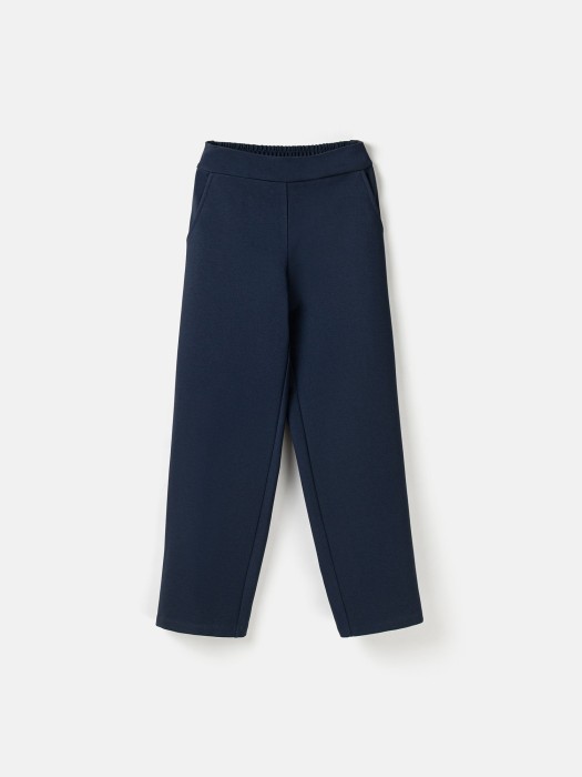 брюки "синие" для девочки 7+ от бренда bungly вид слева