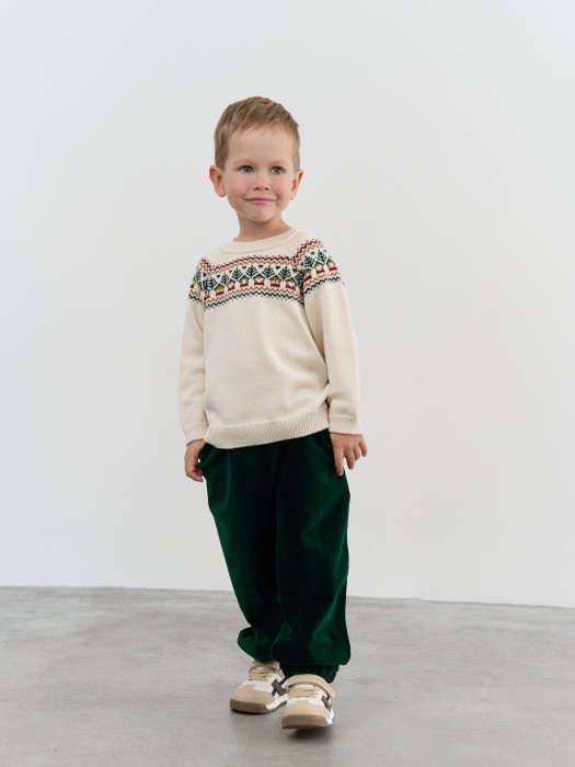 брюки вельветовые "изумруд" 0+ из россии вид сбоку