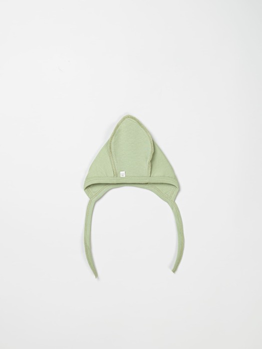 чепчик "шалфей" 0+ от бренда bungly вид слева