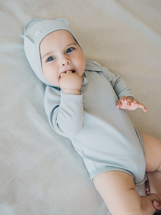 чепчик "жемчуг" 0+ по цене 349 руб вид справа