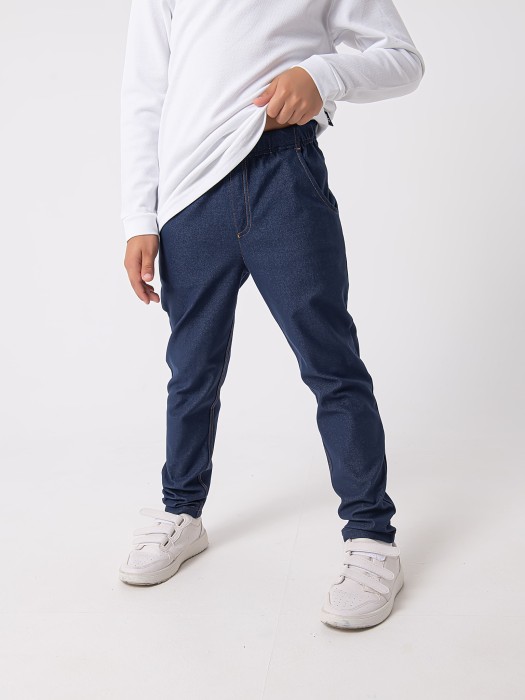 чиносы из джинскота "джинс" 7+ по цене 1679 руб вид справа