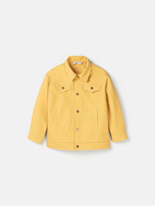 джинсовка "цитрон" от бренда bungly вид слева