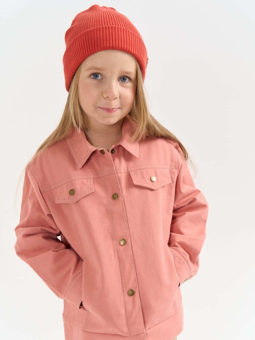 джинсовка "коралл" фотография