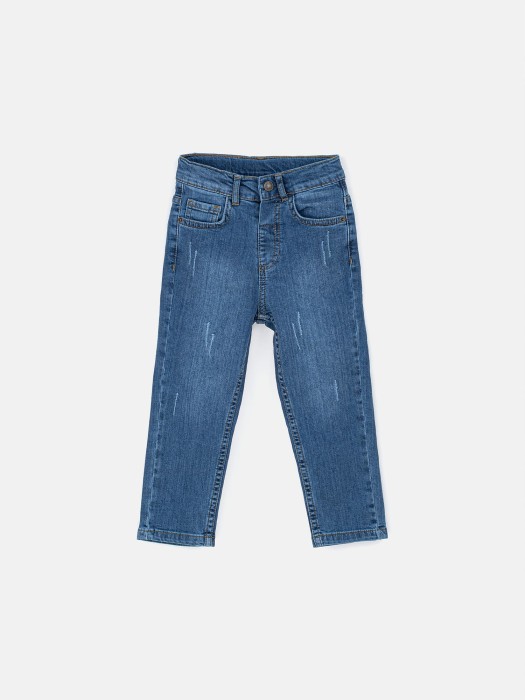 джинсы regular fit "синие" фотография