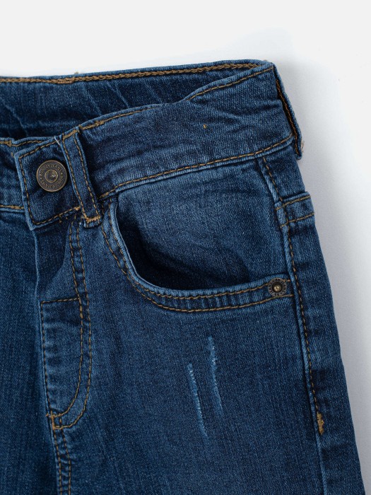 джинсы regular fit "темно-синие" по цене 1379 руб вид справа