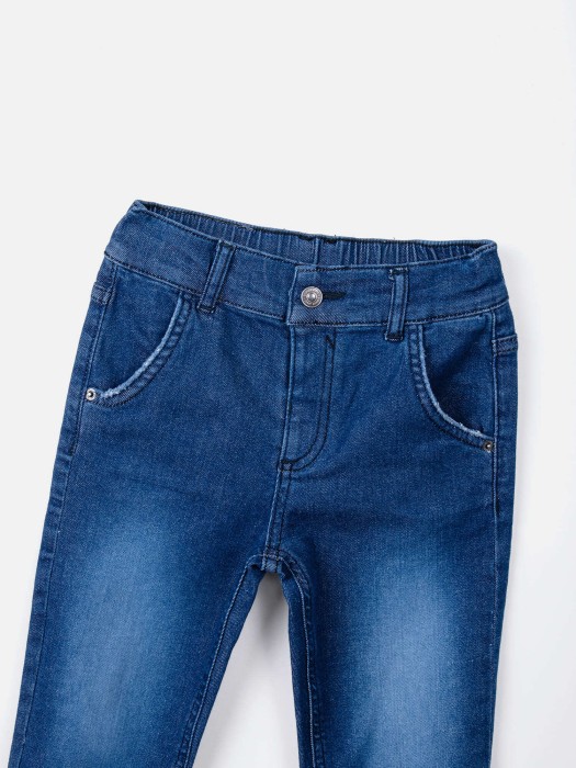 джинсы relaxed fit "темно-синие" по цене 1609 руб вид справа
