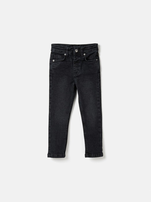 джинсы slim fit "черные" фотография