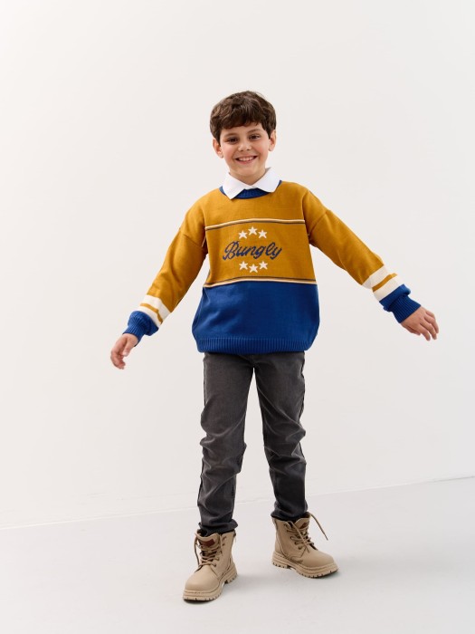 джинсы slim fit "серые" 7+ повседневного стиля с лицевой стороны