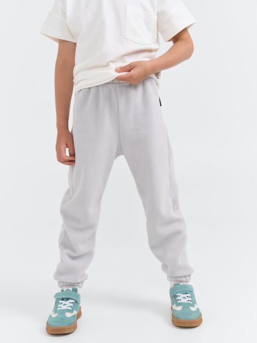 джоггеры флисовые "пепел" по цене 699 руб вид справа