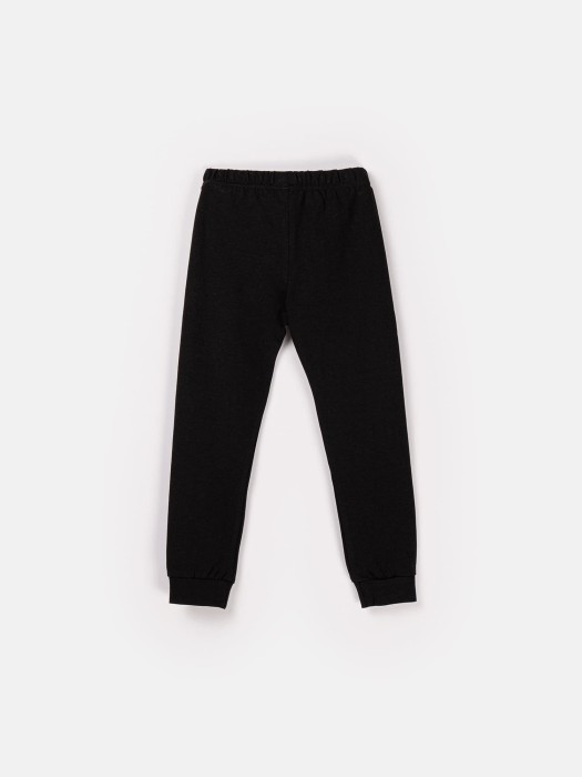 джоггеры флисовые "уголь" фотография