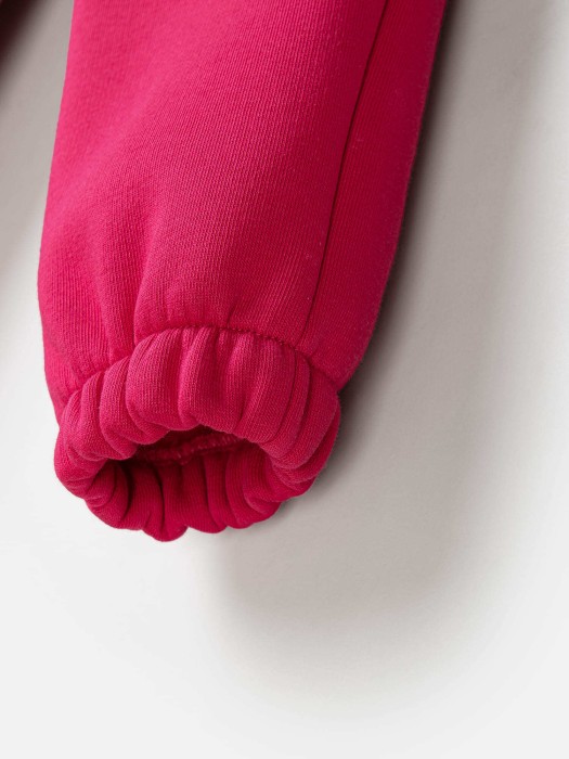 джоггеры "фуксия" с карманами утепленные по цене 1999 руб вид справа