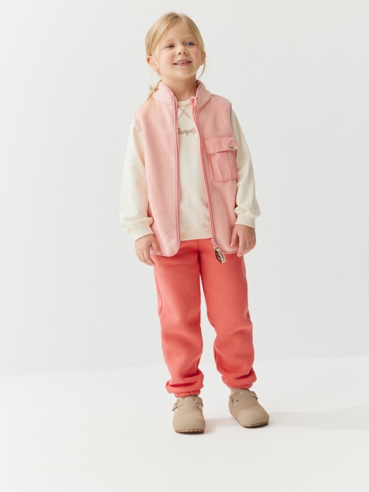 джоггеры "коралл" утепленные фотография