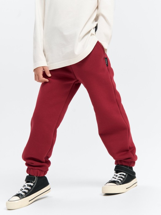 джоггеры "мерло" с карманами утепленные из россии вид сбоку