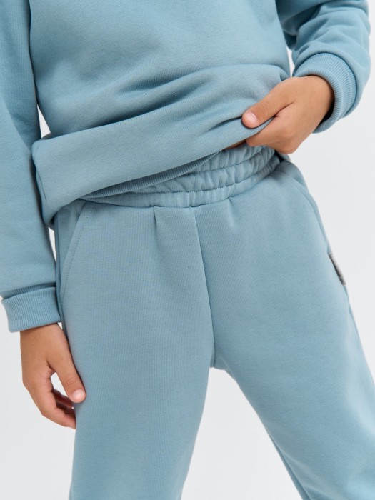 джоггеры "ниагара" с карманами утепленные из россии вид сбоку