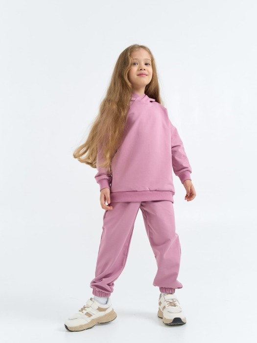 джоггеры облегченные "орхидея" с карманами из россии вид сбоку