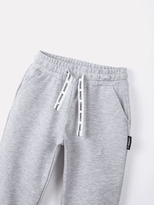 джоггеры облегченные "серый меланж" с карманами по цене 1899 руб вид справа
