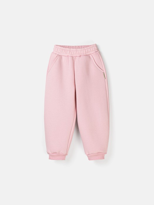 джоггеры оверсайз "зефир" утепленные от бренда bungly вид слева