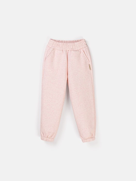 джоггеры "персик" утепленные фотография