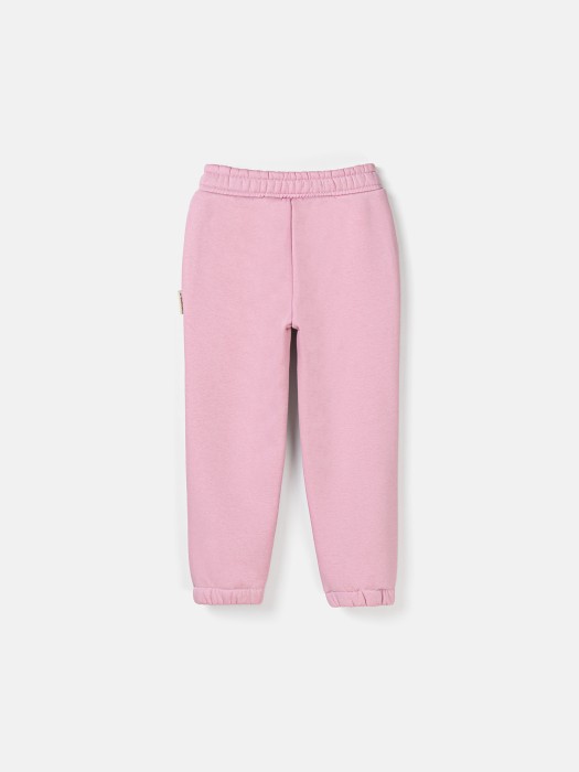 джоггеры "пудра" с карманами утепленные по цене 1999 руб вид справа