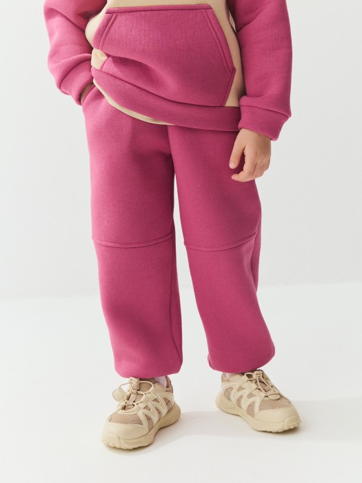 джоггеры "ультрафиолет" утепленные из проверенных материалов спереди