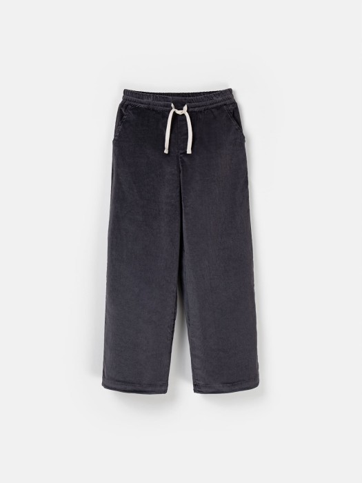 джоггеры вельветовые "графит" 7+ фотография