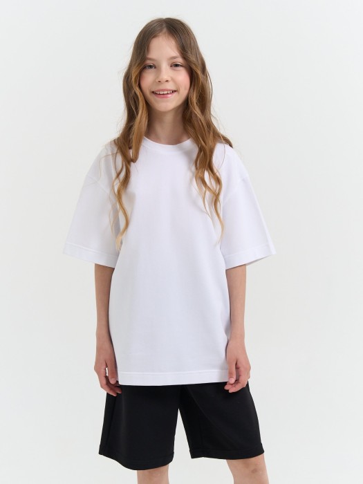 футболка базовая "белая" 7+ фотография