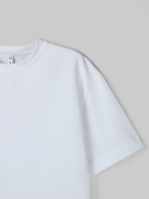 футболка базовая "белая" 7+ по цене 959 руб вид справа